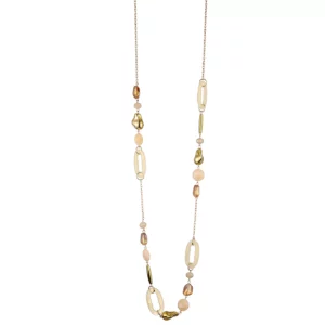 IMG_6461 Halsband Guld creme och rose/ljus taupe, från Gemini.