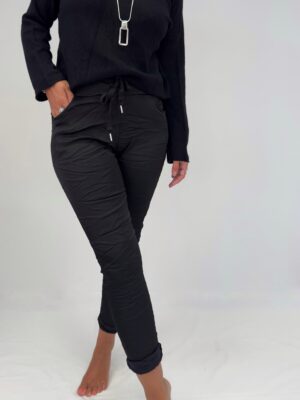 Magisk Glansig byxa, Svart.