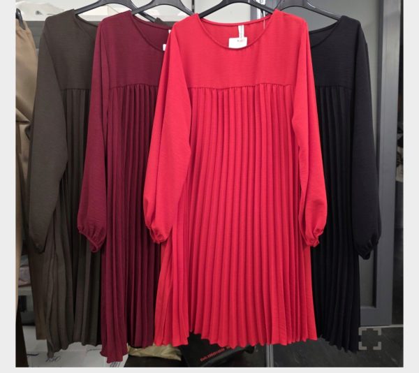 IMG_0831 Milly klänning, Röd Wine Espresso Svart.